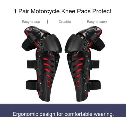 1 Pair Motorcycle Knee Pads Protect Motocross Motorbike Riding Racing Protective Gear Protect Outdoor Sport Safety Pads Guards