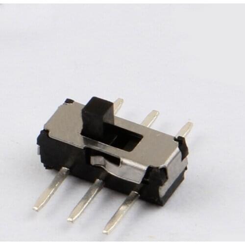 5pcs small dial switch 6 feet 2 positions flank switch micro switch Mini 100mA 12V DC
