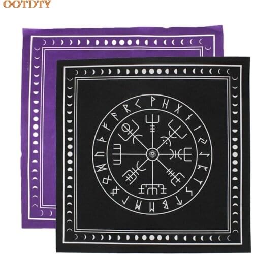 50*50cm Non-woven Tarots Tablecloth Rune Divination Altar Patch Tarots cloth