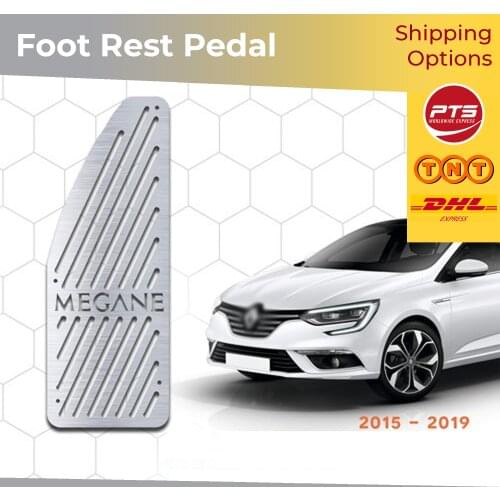 Renault Megane 4 2015 2016 2017 2018 2019 Car Accessories ABS Chrome Foot Rest Pedal Body Molding Moulding Trim