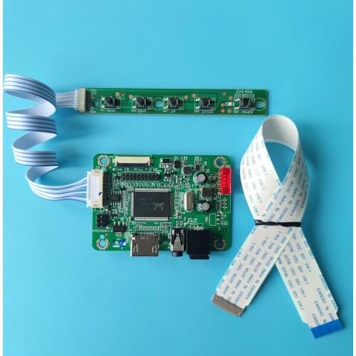 For B156XTN03.5 15.6" monitor Audio LCD notebook PC HDMI cable driver controller board diy kit screen EDP mini LED 1366X768