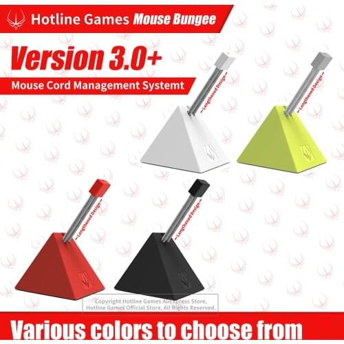 Hotline Games 3.0+plus Gaming Mouse cord clip Mouse bungee Device Mouse Cord Management System for ZOWIE / Esports FPS Game