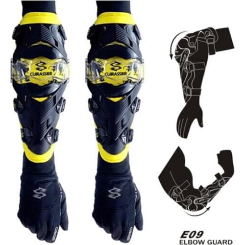 Summer Motocross Elbow Knee Pads Kneepads For Motorcycle Rodilleras Moto Equipement Racing Riding Motorcycle Protection Coderas