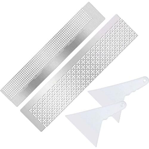 5d Diamond Painting Ruler Stainless Steel Diy Drawing Tool Square Drills Ruler Embroidery Diamond Fix Tools Corrector Decoration