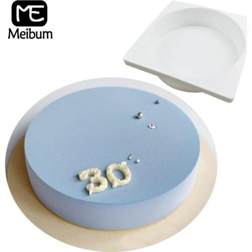 Meibum Cake Molds 7 inch Round Mousse Silicone Mold Party Dessert Decorating Mould Pastry Baking Tools Kitchen Bakeware