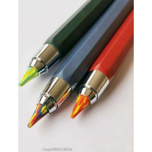 5.6mmX90mm Magic Rainbow Pencil Lead Art Sketch Drawing Color Lead School Office Supplies N12 20 Dropship