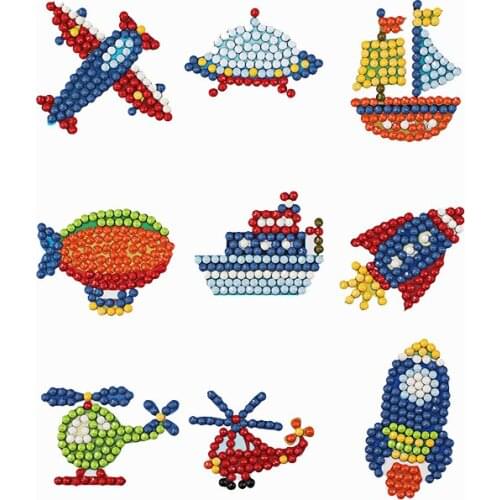 Dropshipping Diamond Painting Kits for Kids and Adults 5D DIY Diamond Painting Cartoon Art Mosaic Stickers by Numbers Kits