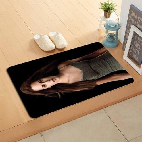 New Arrival Kristen Stewart Doormat Home Mat Machine Made Anti Slip Carpet Living Room/Hallway Bath Mat Christmas Gift 9-2