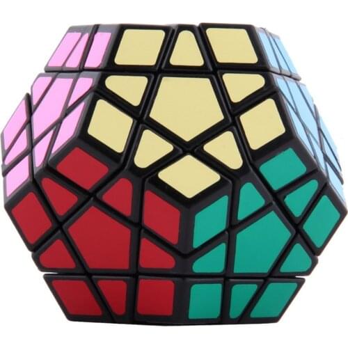OCDAY Stress Cube Stickerless Toys 12-side Megaminx Magic Cube Puzzle Speed Cubes Office Educational Toys For Anti-stress cubo