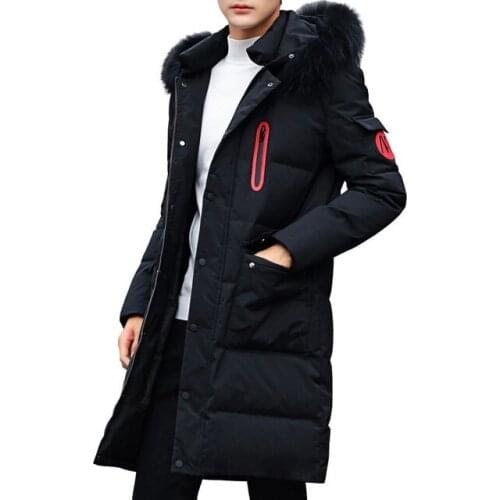 Winter Parkas Jacket Men Brand Clothing cotton thick long coat male quality Casual fashion mens Clothing 2018 New arrival