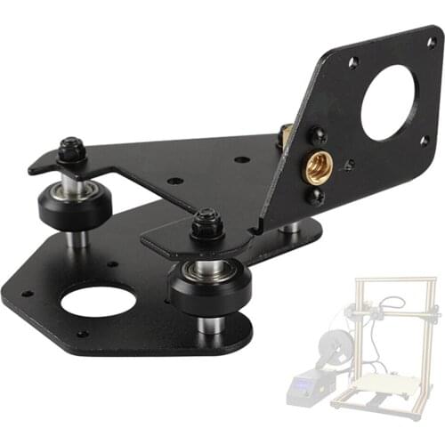 Support Mount Stand Holder X Right/Left Axis Motor Bracket With Pulley T8 Nut for CREALITY CR-10 S4/S5 3D Printer Accessories