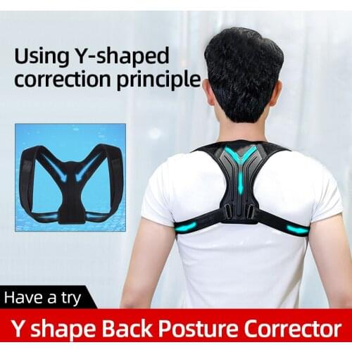 Adjustable Back Posture Corrector Spine Shoulder Lumbar Back Brace Support Belt Posture Correction Back Blet