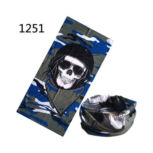 Variety Magic Bandanas Men Women Full Face Mask Pirates Personalized Skull Male Scarf Seamless Bicycle Scarves