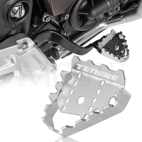Motorcycle Brake Lever Extension Pedal Step Tip Plate Enlarge For Yamaha Tenere 700 T7 XTZ700 Tenere Rear Brake Peg Pad Extender