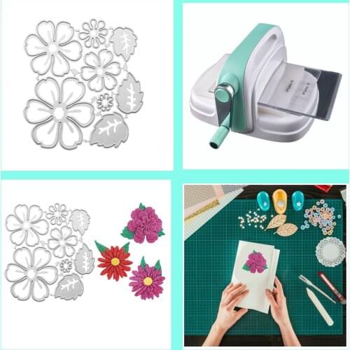 ZhuoAng Flower Cutting Dies for Card Making DIY Scrapbooking Photo Album Decoretive Embossing Stencial