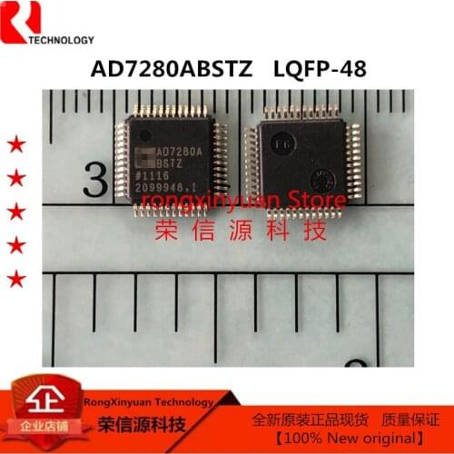 AD7280ABSTZ LQFP-48 AD7280A Lithium Ion Battery Monitoring System Cell balancing interface 100% New original