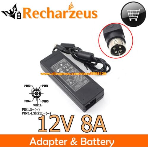 FSP 12V 8A 96W FSP096-DMAD1 DMAD1 4Pin Ac Adapter Laptop Adapter For FSP DAGFSNBS TS 419P II QNAP TS-419P II NAS TS-419P