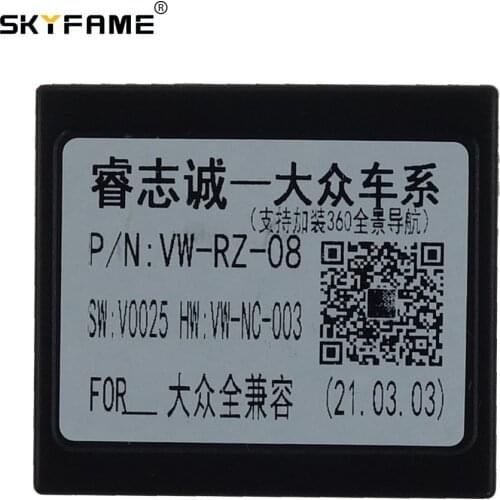 SKYFAME Car canbus box for Volkswagen Golf Beetle Lavida PHIDEON Touran Polo SUPERB Yeti OCTAVIA Passat Jetta Tiguan decoder