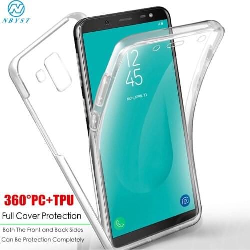 360 Full Body Case for Samsung A12 A42 M51 A31 A41 A11 A10S A20E A30S A50 A21S A01 A6 A8 Plus M11 M30S M31S Double Clear Cover