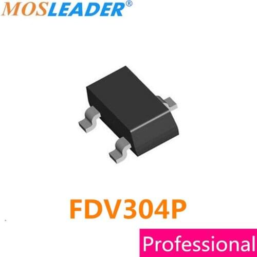 FDV304P SOT23 500PCS P-Channel 25V 460mA 0.46A FDV304 High quality
