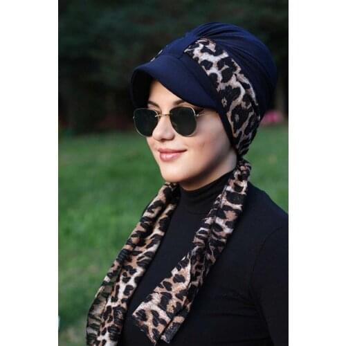 Leopard Scarf Hat Hijab