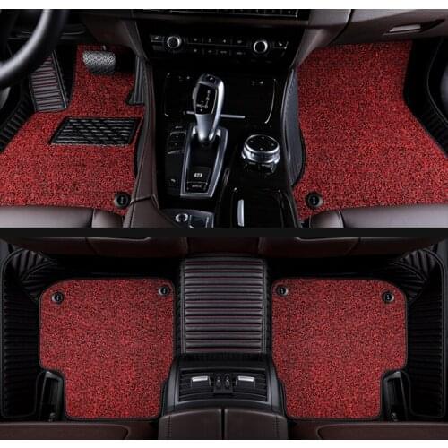 MATIKOHI Custom car floor mats for Haval F7 F5 H6 H4 H7 H5 H8 H9 M6 H2S H6 coupe H1 H2 H3 foot mat car styling auto accessories