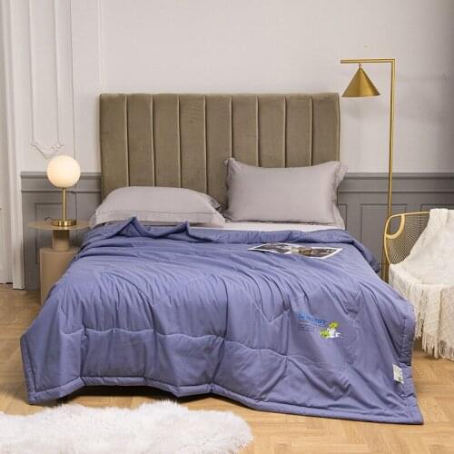 Summer Double People Dormitory Household Hotel Quilts Mosquito Repellent Mint Cool Quilt Air Conditioning Quilted Bedspread