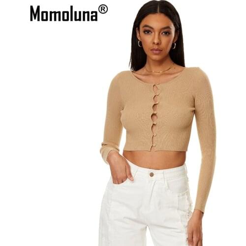 Женские свитера и кардиганы Momoluna China At AliExpress