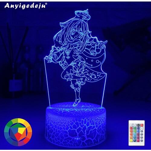 Newest Japanese 3d Lamps Anime Figure Nightlight Kids Child Girls Bedroom Decor Lights Manga Gifts Night Light Lamp In The A-446
