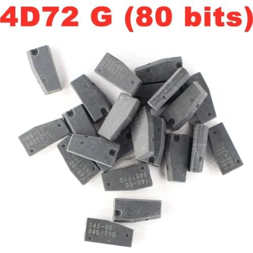 Original 4D72 G Transponder Chip 80 Bit Blank Car key Chips for Toy Master Chip