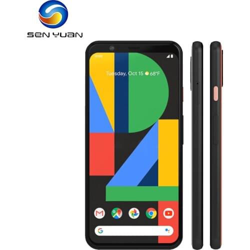 Original Google Pixel 4 4G CellPhone 5.7" 6GB RAM 64GB/128GB ROM LTE Mobile Phone 12MP+16MP Snapdragon 855 Android SmartPhone