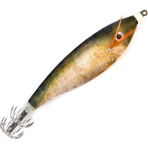 1PC Squid Egi Soft Fishing Lure Fake Shrimp Hook 16g 9cm Bait Colors Barbed Simulation Cuttlefish High Carbon Steel Hooks