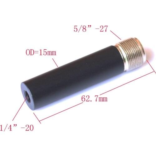 RailBlock Rod Clamp with 1/4" male adaptor for 15mm Support Rail Rig Rail system