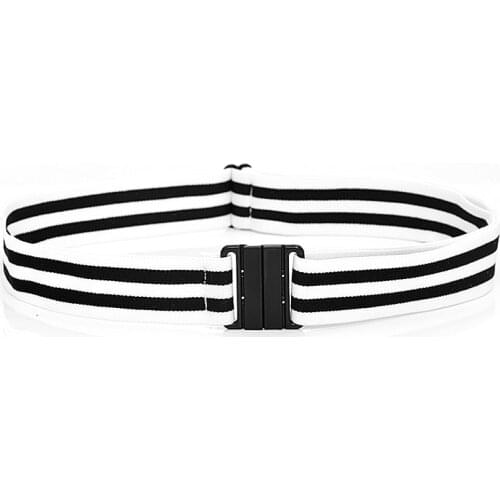 Men Female Belts Fabric Adjustable Belt Men Outdoor Travel Waist Belt with Plastic Buckle for Pants Jeans Unisex ceinture