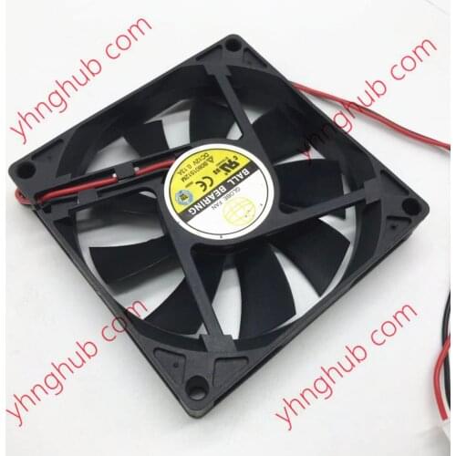 GLOBE FAN S0801512M DC 12V 0.13A 80x80x15mm 2-Wire Server Cooling Fan