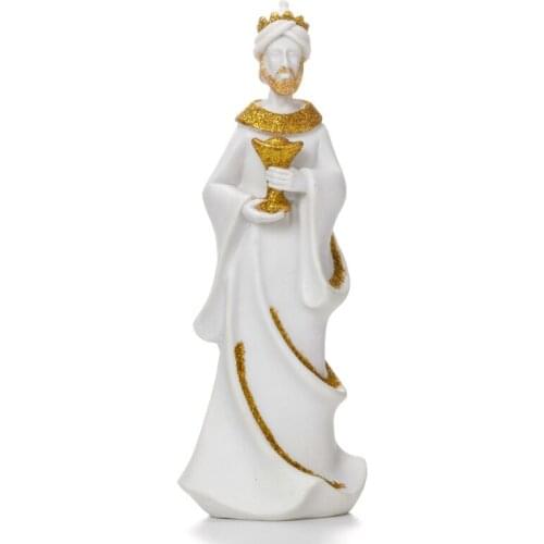 1pcs Resin Holy Family Statue Jesus Statue Religious Figurine Home Decoration Christmas Gift