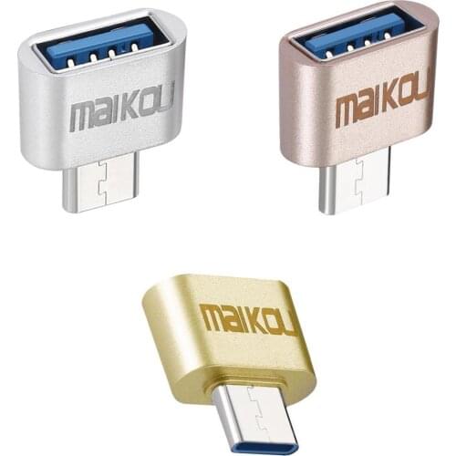 3pcs OTG Micro USB Adapter For Android Smartphone Tablets Computer USB