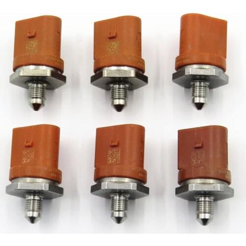 6 Pcs 06J906051D NEW Fuel Pressure Sensor 06J 906 051D 06J 906 051 D for A3 A4 A5 Seat for Jetta Eos Golf Beetle CC Tiguan