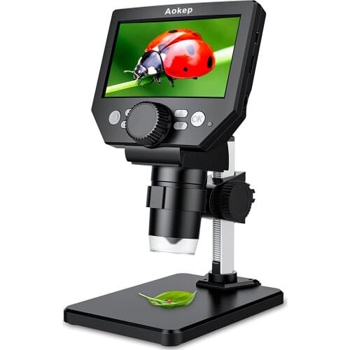 AOKEP Videocameras Electronic Digital 12MP 7 Inch Large LCD Display Soldering Continuous Amplification Magnifier Tool