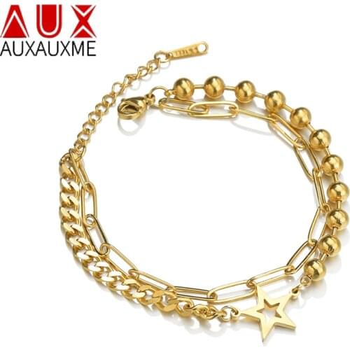 Auxauxme Silver Bracelets