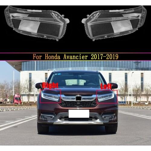 Car Front Headlight Lens Cover Auto Headlamps Lampcover Transparent Lampshades Lamp Shell For Honda Avancier 2017 2018 2019