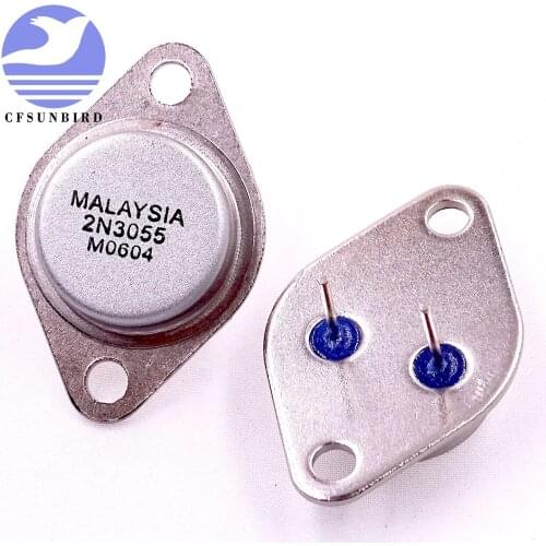 Free Shipping 1pcs 2N3055 15A 60V NPN AF Amp Audio Power Transistor