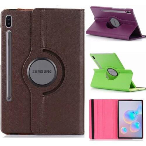 Cover For Samsung Galaxy Tab S7 11 inch 2020 SM-T870 SM-T875 SM-T876 T870 T875 360 Degree Rotating PU Leather Tablet Case Glass