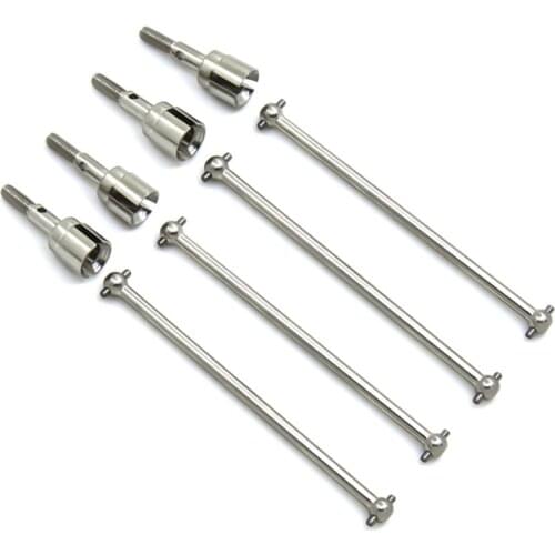 For HSP 94111 94108 94170 1/10 4Pcs Dogbone Drive Shaft & Wheel Axle for HSP 94111 94108 94170 1/10