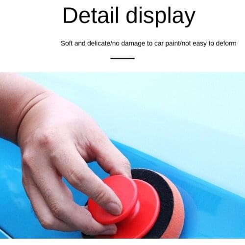 Sponge Polishing Pad Waxing Buffing Pads Kit Thick Europe Sponge Auto Polish Pad For RO/DA Polishier