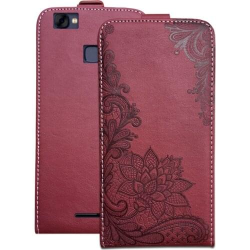 Embossed lace flower butterfly flip up and down leather phone bag cover case for BQ BQ-5521 Strike Power Max