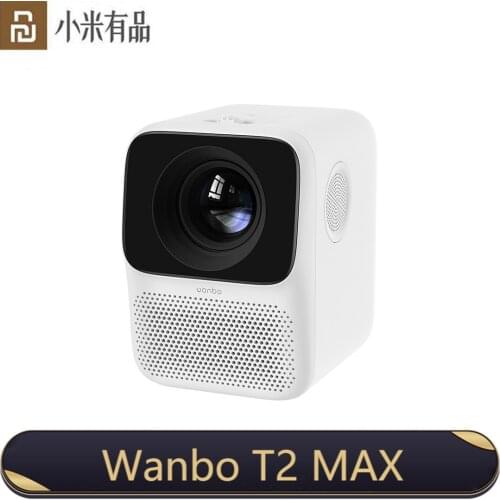 NEWEST Wanbo Smart Projector T2 Max LCD Projector LED Support 1080P Vertical Keystone Correction Portable Home Theater Projector