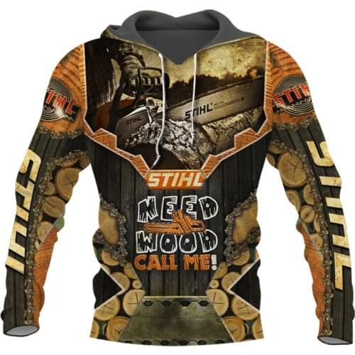 New beautiful electric saw 3D full print fashion Hoodie / Sweatshirt / zipper Hoodie mens and womens hip hop top