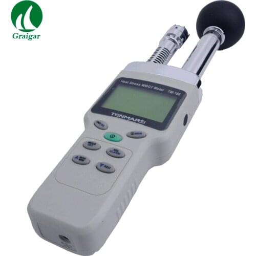 New TENMARS TM-188 Handheld Industrial Heat Stress WBGT Tester Quick-response Capacitance Sensor Accurate Measurement