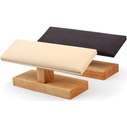 Log jewelry display stand, bracelet / watch / necklace display support, simple jewelry storage rack, jewelry display props